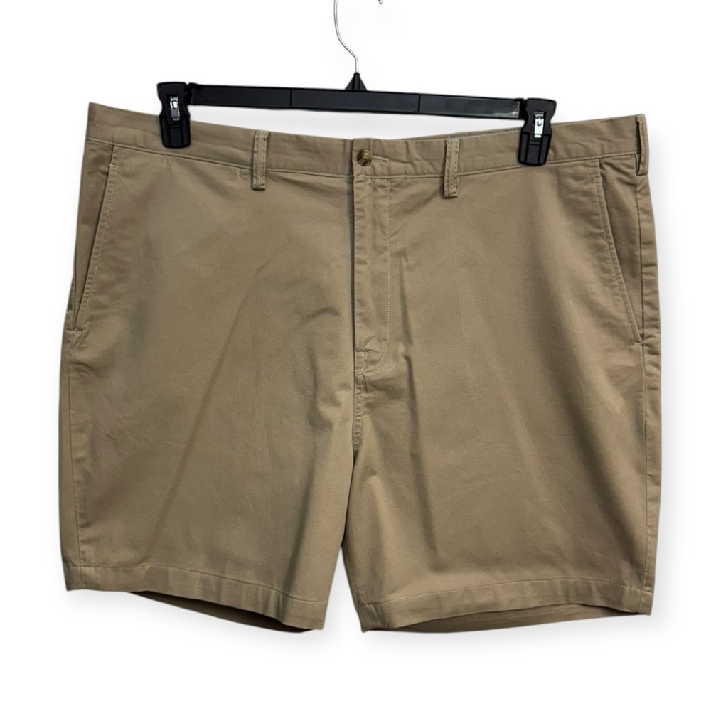 Polo by Ralph Lauren Tan Flat Front Shorts‎